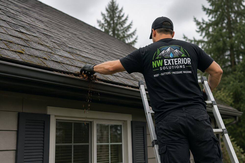 Gutter cleaning service Portland metro